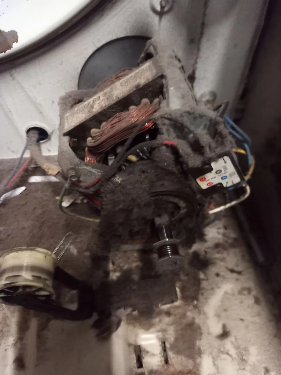 dryer_not_work_motor_not_rotate_lint