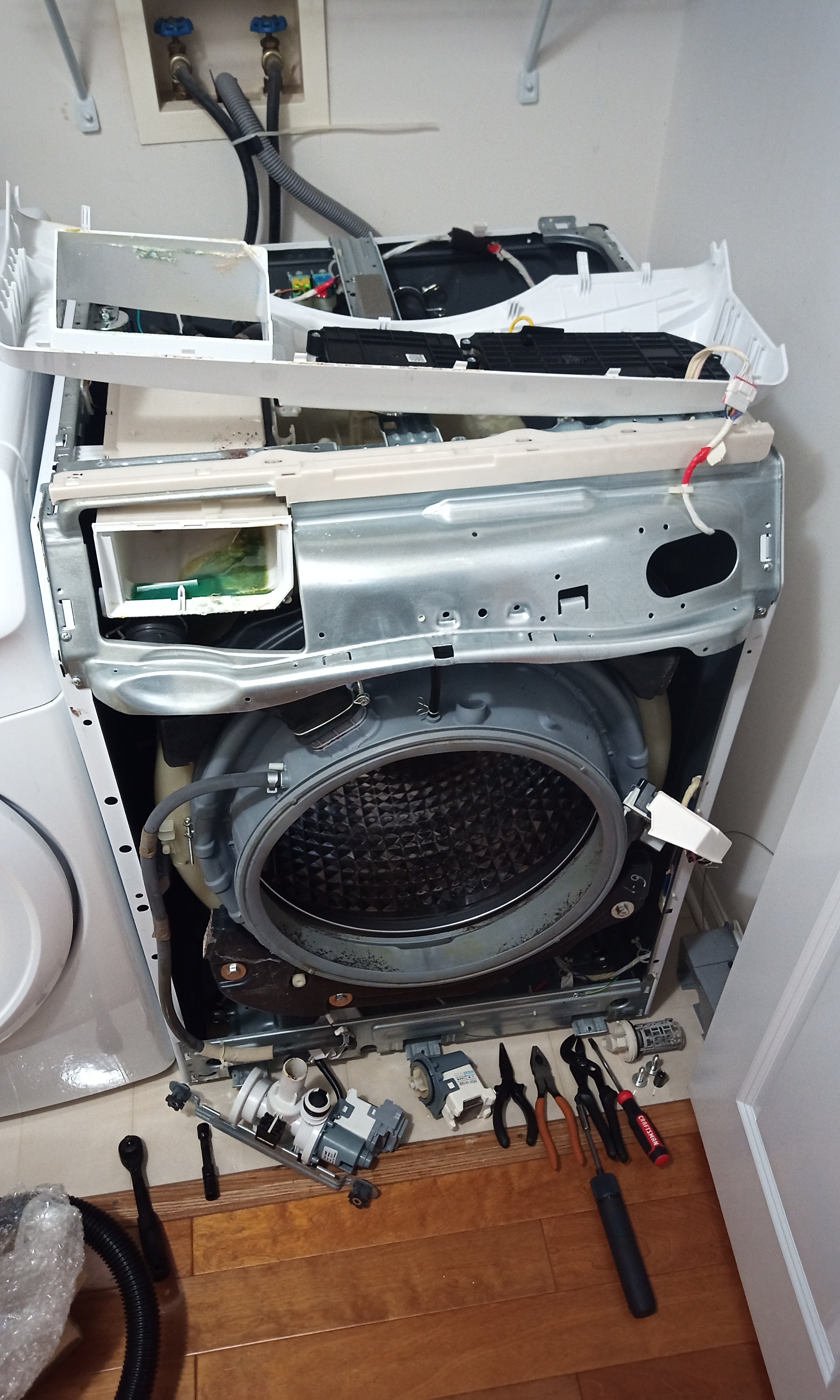 washer drain pump replacement